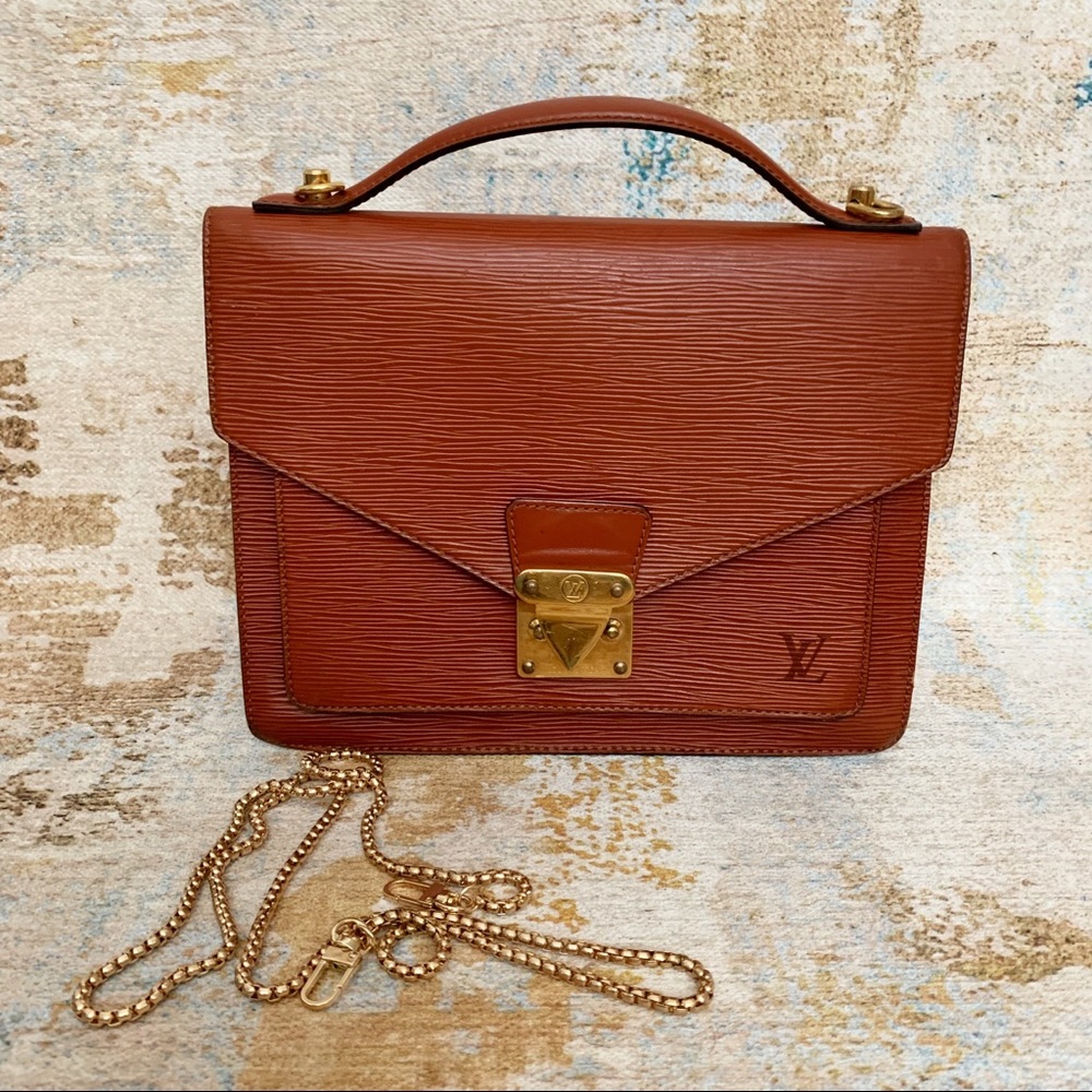 Authentic Louis Vuitton Epi Monceau Handbag - Picture 2 of 15